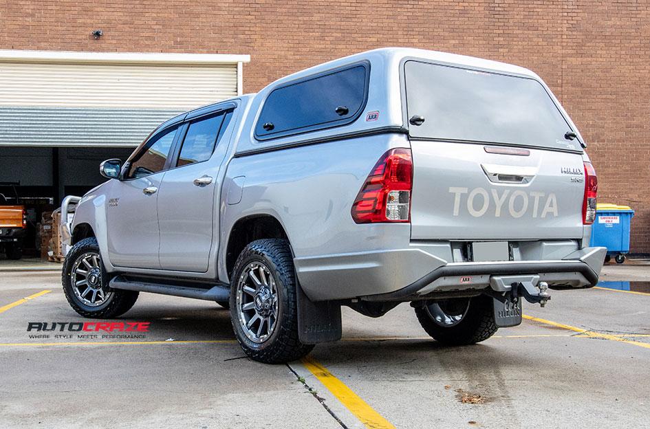 TOYOTA HILUX N80 4WD GD05 GRAPHITE WITH MILLED ACCENTS